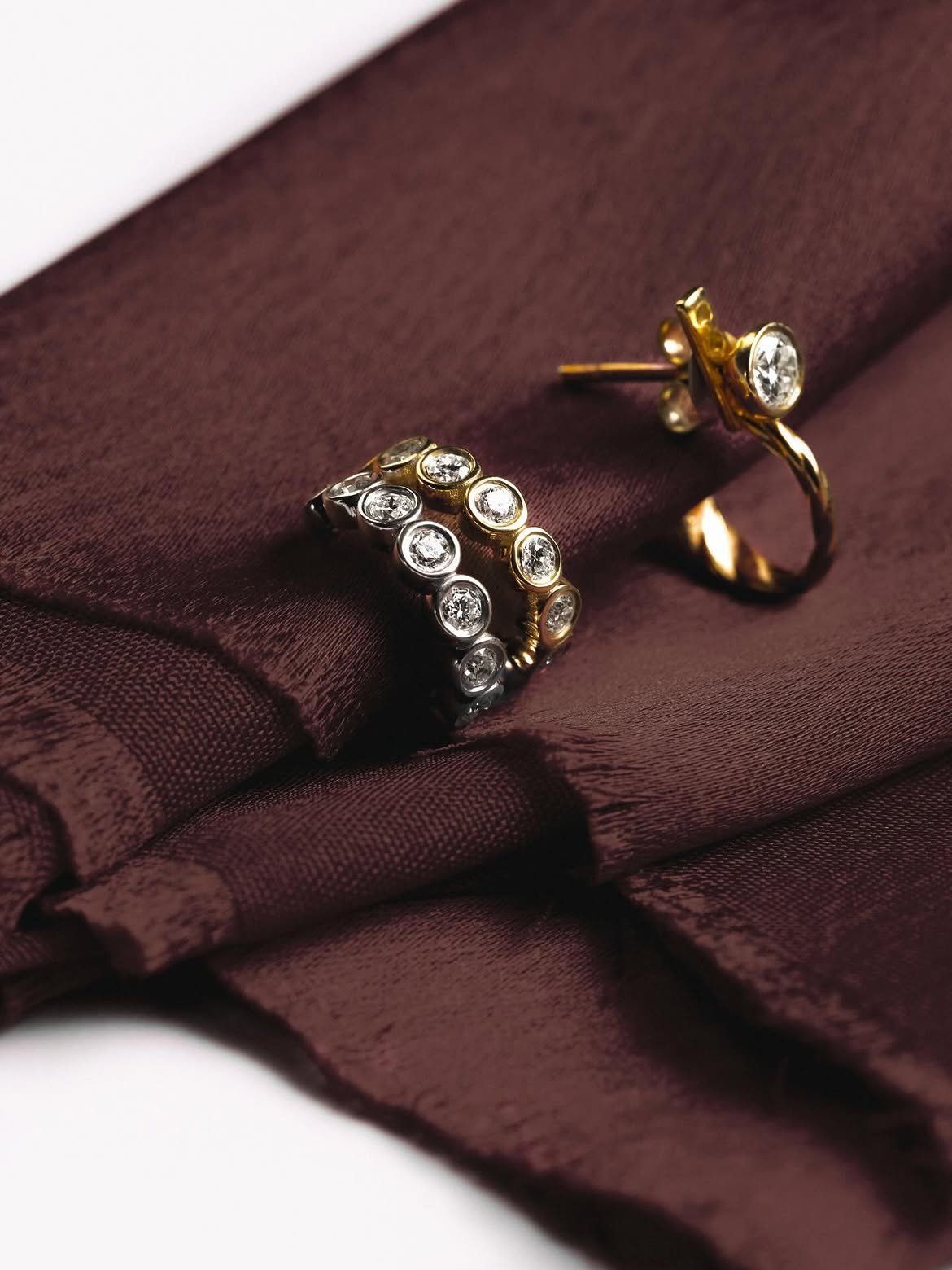 Vowel Digital PR jewellery editorial campaign photo